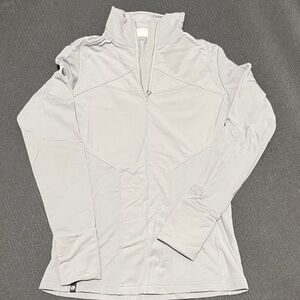 NILS Light Gray Women's fleece-line long sleeve